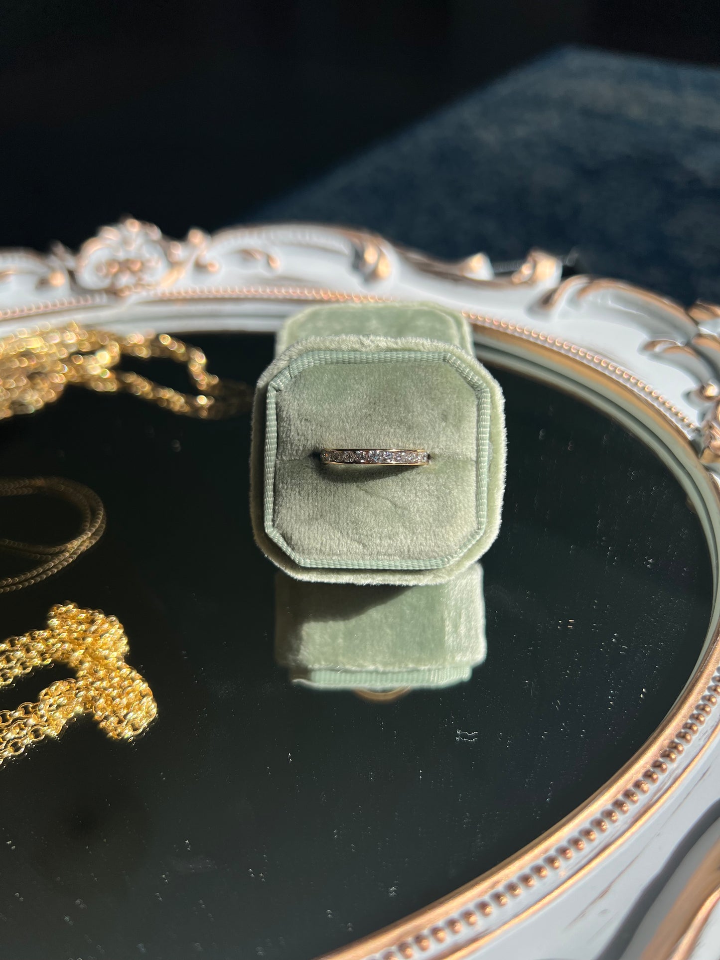 vintage diamond eternity band