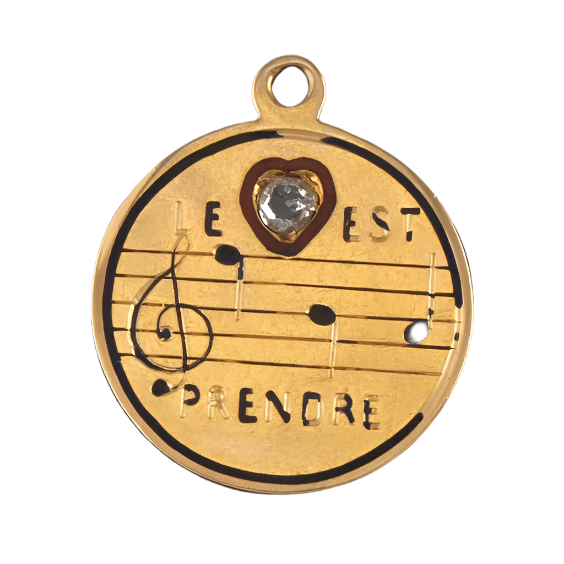 French Musical Love Token