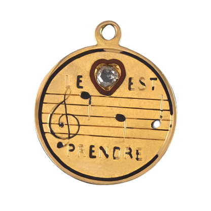 French Musical Love Token
